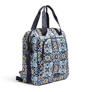 Vera Bradley Lisbon Medallion Cool Cooler Tote Backpack.